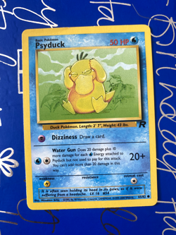 Pokemon TCG Psyduck Team Rocket 65/82 Regular NM - Image 1