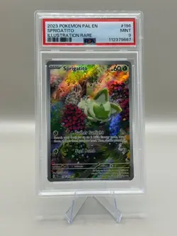 Sprigatito PSA 9 #196/193 POKEMON Paldea Evolved (Illustration Rare) ENGLISH - Image 1