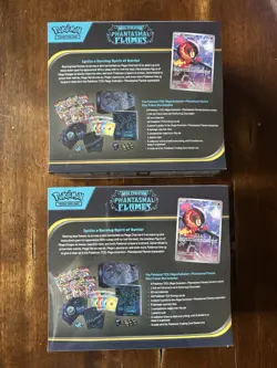 (2x) TCG Pokemon Mega Evolution Phantasmal Flames Elite Trainer Box ETB Sealed - Image 3