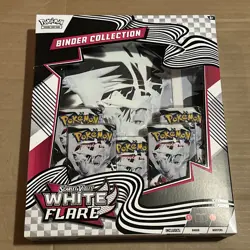 Pokemon TCG: Scarlet & Violet - White Flare Binder Collection - Brand New - Image 1