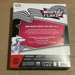 Pokemon TCG: Scarlet & Violet - White Flare Binder Collection - Brand New - Image 2
