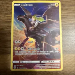 2022 Pokemon Brilliant Stars #TG05/TG30 Zekrom FA Ultra Rare Mint - Image 1