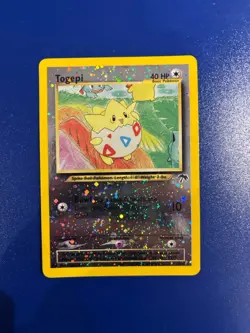 Pokemon Vintage Togepi Reverse Holo Southern Islands Rare WotC Promo Nm - Image 2
