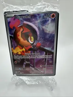 [Sealed] Pokemon Center Charcadet Promo from the Phantasmal Flames PC ETB - Image 1