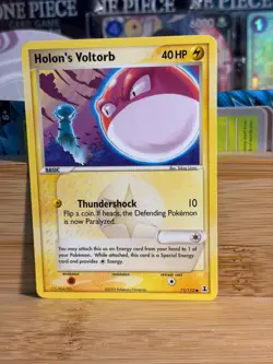 HOLON'S VOLTORB 71/113 EX Delta Species Vintage Regular Pokemon TCG LP - Image 1
