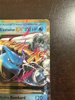 M Blastoise EX 22/108 Pokemon TCG XY Evolutions HP/DMG - Image 3