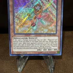 MVP1-ENS14 Berry Magician Girl Ultra Rare 1st Edition NM Yugioh Card - Image 3