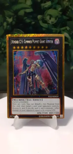 Number C15: Gimmick Puppet Giant Hunter GOLD SECRET RARE Unlimited VLP PGLD-EN - Image 1