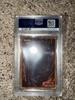 2002 Yu-Gi-Oh Lob exodia Head The Fobidden One Psa 8 1st Edition - Image 2