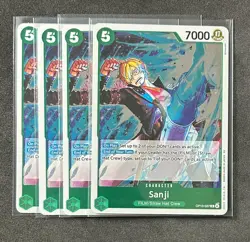 One Piece Sanji OP13-027 R (Playset of 4) OP-13 English - Image 1