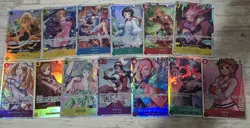 One Piece Girls 13x Super Rare Cards (No Doubles) Japanese Collection Bundle #7 - Image 1