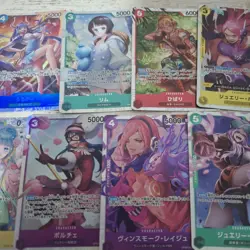 One Piece Girls 13x Super Rare Cards (No Doubles) Japanese Collection Bundle #7 - Image 3
