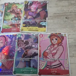 One Piece Girls 13x Super Rare Cards (No Doubles) Japanese Collection Bundle #7 - Image 4