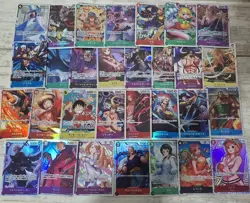 One Piece TCG 30x SR Super Rare Cards (No Doubles) Japanese Collection Bundle #3 - Image 1