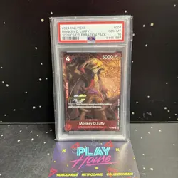 PRIVATE AUCTION MONKEY D. LUFFY GEM MINT PSA 10 ONE PIECE 2023 CHAMPIONSHIP P007 - Image 1