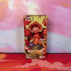 Sealed Japanese One Piece PRB-01 The Best 10 Packs Japanese Booster Box - Image 1
