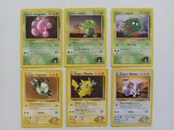 Pokemon TCG Gym Heroes Set: 1 rare, 13 uncommon, 37 Common (total 51 cards) - Image 5