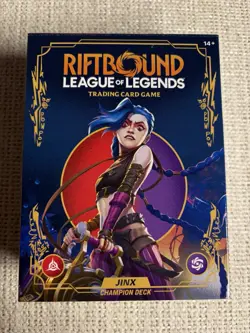 Riftbound League of Legends-Trading Card Game-Jinx Champion Deck -sealed-New - Image 1