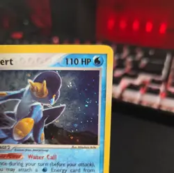 Swampert 13/109 EX Ruby & Sapphire Holo Rare Pokemon Card 2003 LP - Image 4