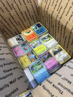 🔥 17lbs 4200+ UNSEARCHED Pokemon Bulk Lot! Some Holos & Vintage Cards LP/NM ✨ - Image 4
