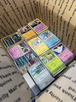 🔥 17lbs 4200+ UNSEARCHED Pokemon Bulk Lot! Some Holos & Vintage Cards LP/NM ✨ - Image 5