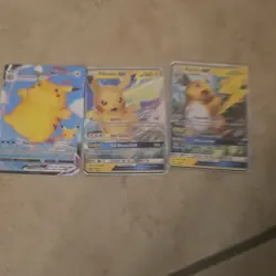Pokemon TCG Celebrations Foil Card Lot Surfing Pikachu VMAX Raichu GX - Image 3