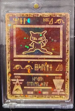 Pokemon TCG Ancient Mew Holo Movie Promo Card 1999-2000 - Image 1