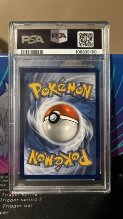 Pokemon TCG Ninetales Obsidian Flames Illustration Rare Card 199/197 PSA 8 - Image 2