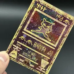 Pokemon TCG Ancient Mew Holo Promo Card Near NM - miscutU See pictures - Image 5