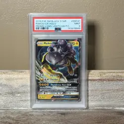 Pokemon TCG SV Black Star Promo Raikou GX PSA 9 Mint SM121 Holo Card Graded - Image 1