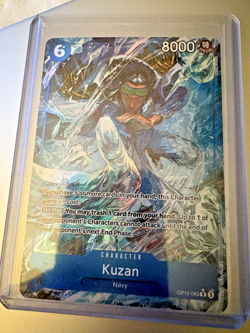 One Piece Card Game TCG Kuzan OP12-043 Alt Art - Image 1