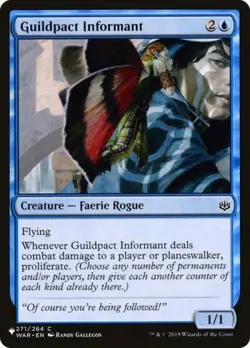 Guildpact Informant - NM C : The List - Image 1