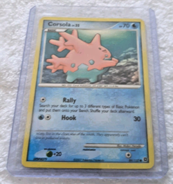 Pokemon Secret Wonders Common Non-Holo Card Corsola 84/132 TCG Trading Card Game - Image 1