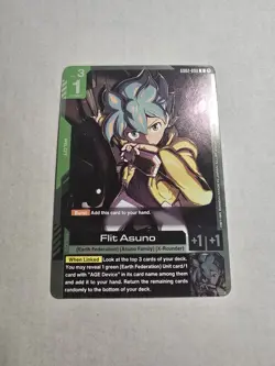 Flit Asuno Foil - GD02-088 - NM - Gundam TCG Card Game - Image 1