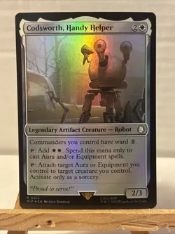 Codsworth, Handy Helper Universes Beyond: Fallout Foil - Image 1