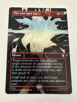 The Last Agni Kai (Borderless) Avatar: The Last Airbender Foil - Image 1