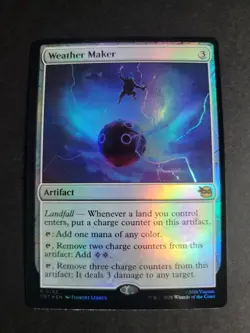 Weather Maker (Foil) Rare MTG Ninja Turtles - Image 1
