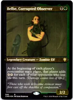 Belbe, Corrupted Observer (Foil Etched) (Foil) Commander Legends, 590 NM - Image 1