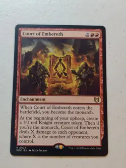 Court of Embereth Commander: Wilds of Eldraine Regular MTG - Image 1