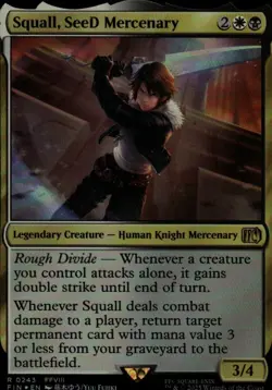 Squall, SeeD Mercenary Foil R FINAL FANTASY 243 NM - Image 1