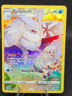 Pokemon TCG Frosmoth Astral Radiance Holo Ultra Rare Full Art Card TG04/TG30 - Image 1