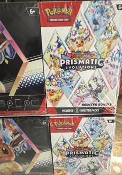 Pokemon Prismatic Evolutions Sams Club Surprise Box Booster Bundle x2 - Image 2
