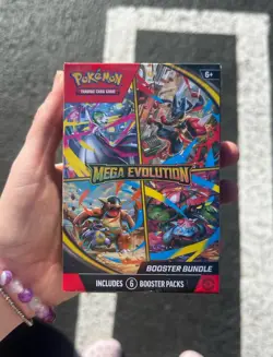 Pokemon TCG Mega Evolution Booster Bundle Box Includes 6 Booster Packs SEALED ✅ - Image 1