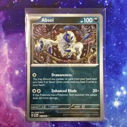 Absol 113/182 Reverse Holo Pokemon TCG: Paradox Rift Near Mint (NM) - Image 1