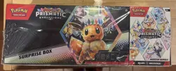 Pokemon Prismatic Evolutions Surprise Box 2 Pack Booster Bundle - Image 2
