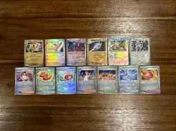 Pokemon TCG Prismatic Evolutions Masterball and Pokeball Lot of 13 NM Jolteon - Image 1