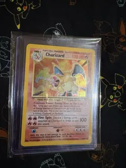 Pokemon TCG Charizard Base Set Holo Rare - Image 2