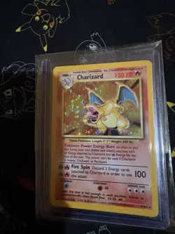 Pokemon TCG Charizard Base Set Holo Rare - Image 3