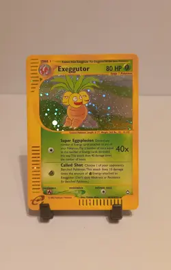 Exeggcutor - H10/H32 Aquapolis Holo Swirl - Mint - Pokemon TCG WOTC Vintage 2002 - Image 2