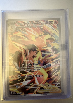 Pokemon TCG Ethan's Typhlosion Destined Rivals Illustration 190/182 - Image 1